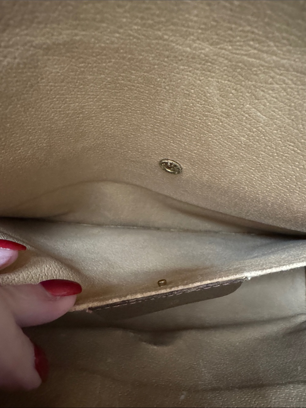 Gucci GG Supreme Sherry Line Clutch with Web Stripe Vintage EUC - Picture 12 of 12